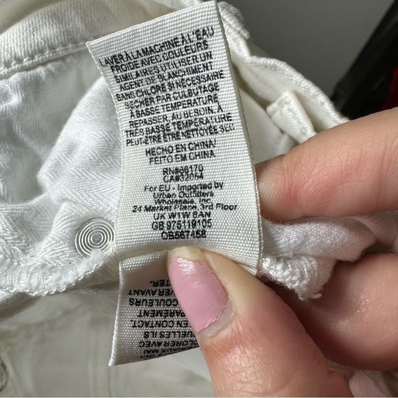 Free People Montana High Rise White Skinny Jeans - Picture 5 of 5